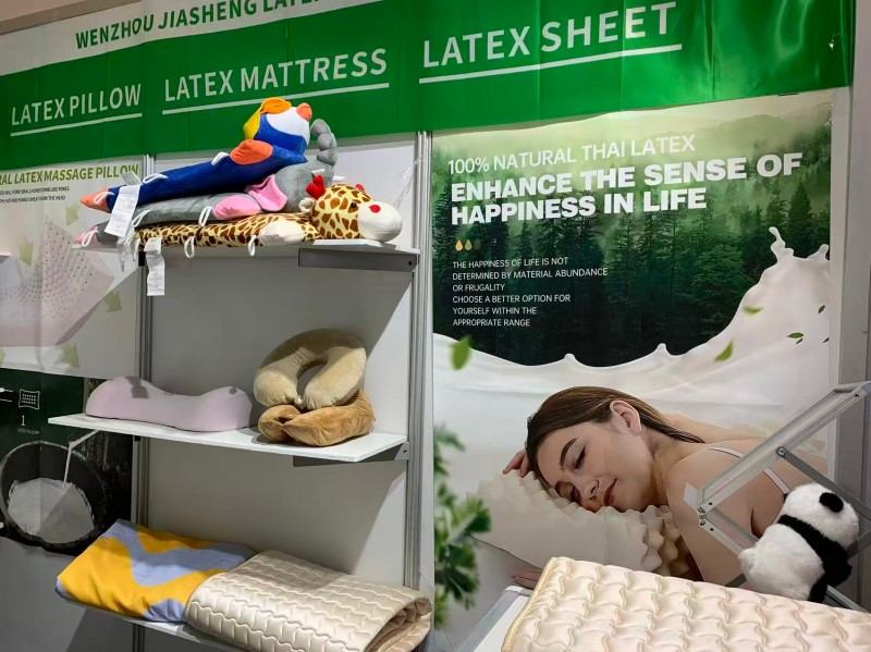 Imikhiqizo yeWenzhou Jiasheng Latex Co, Ltd. Ihlanganyele e-Sleep Expo sty East 2025